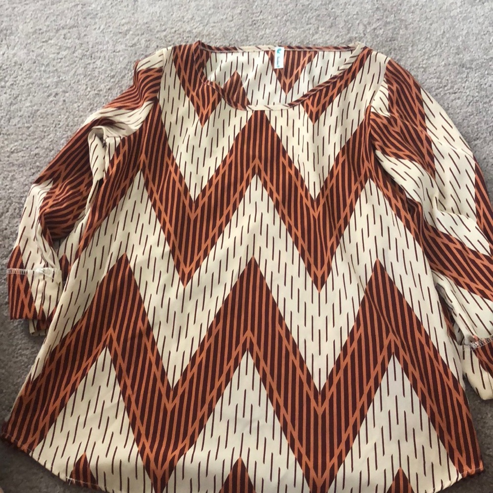 3/4 length boutique blouse